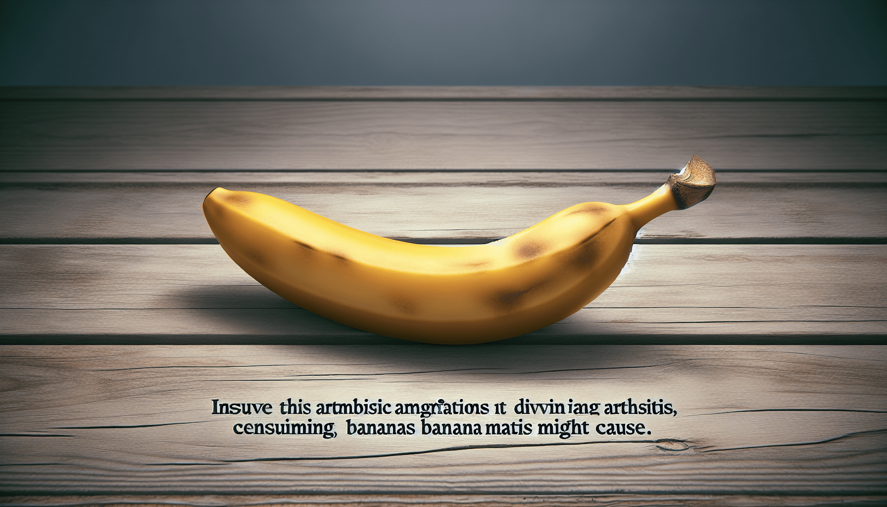 Do Bananas Aggravate Arthritis?
